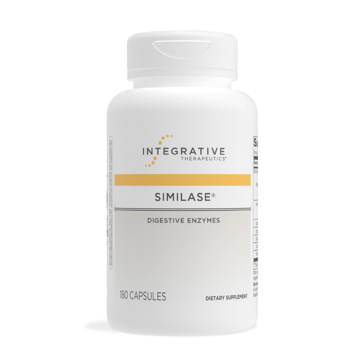 Front view of Integrative Therapeutics Similase 180-count bottle