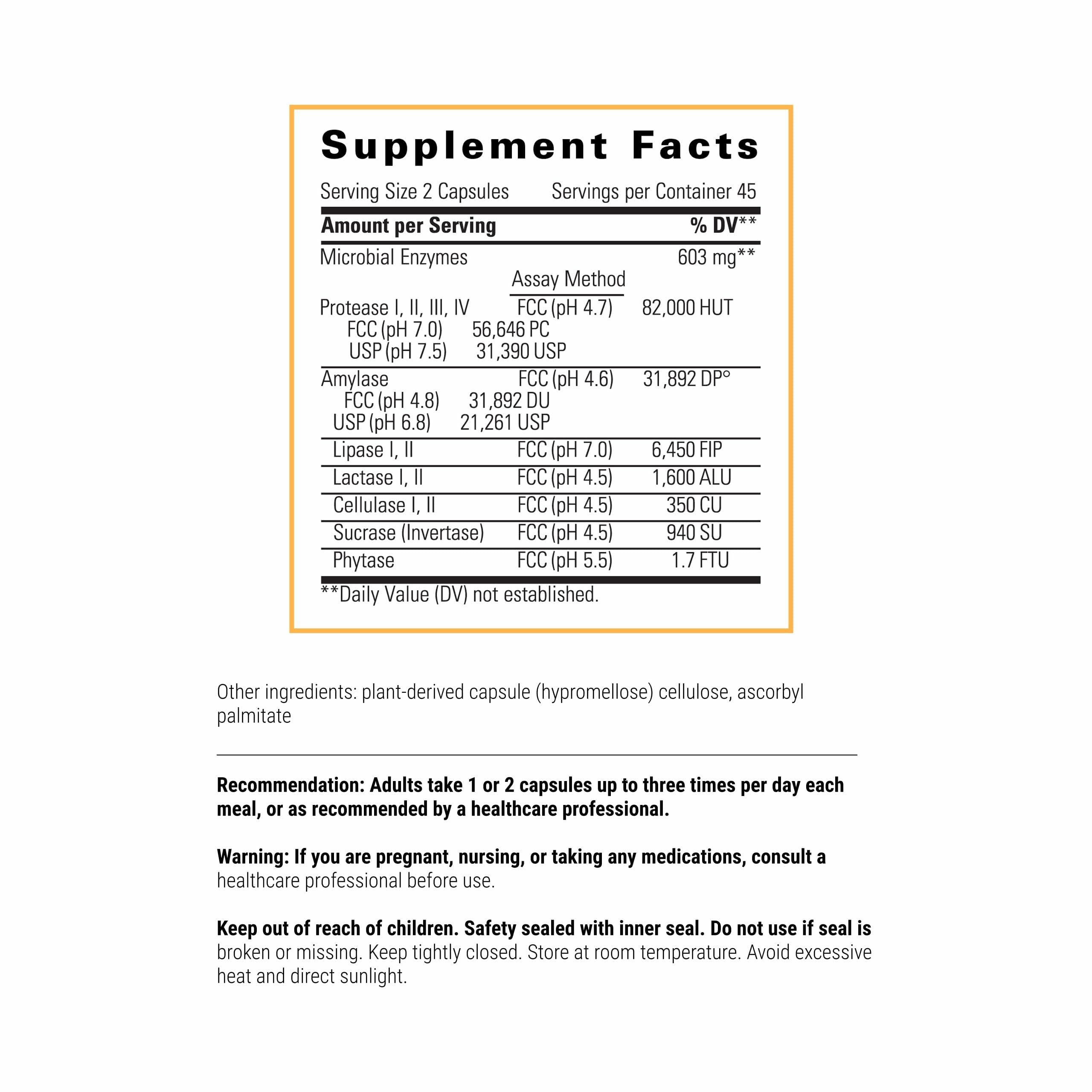 Similase Lipo capsules ready to aid lipid digestion during meals.