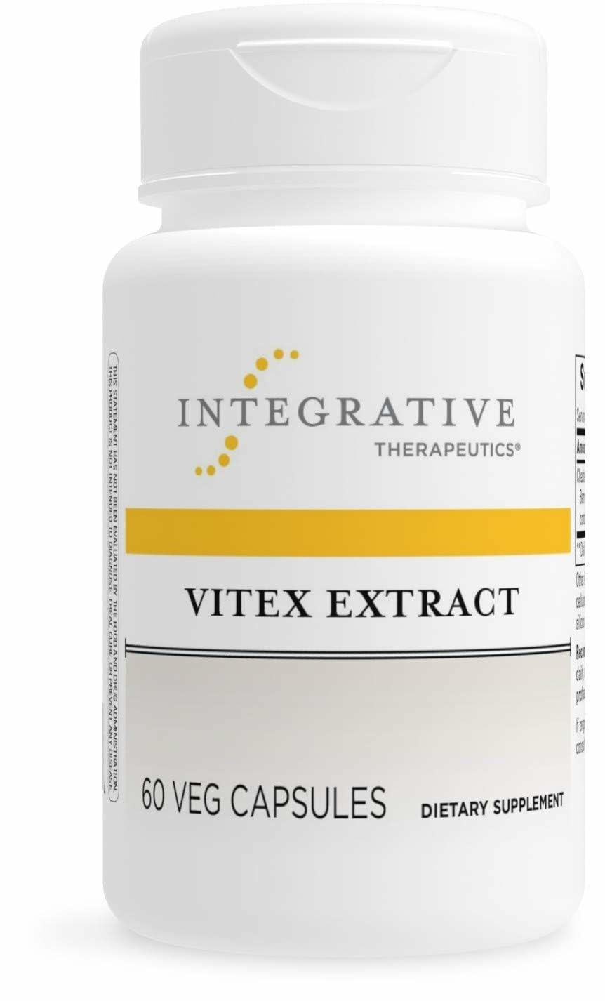 Front view of Integrative Therapeutics Vitex Extract bottle packaging