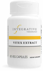 Front view of Integrative Therapeutics Vitex Extract bottle packaging