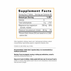 UBQH 100 mg bottle - back label details
