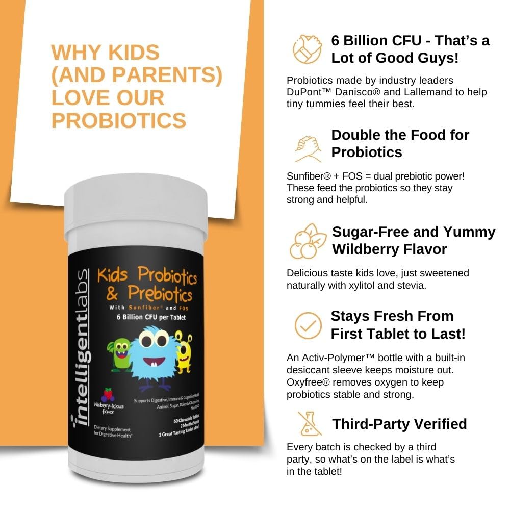 Probiotic with prebiotics Sunfiber and FOS