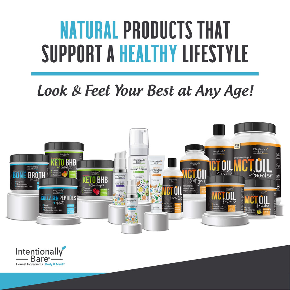 Serving suggestion: collagen powder mixed into a keto-friendly shake