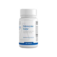 Biotics Research Intenzyme Forte bottle front label