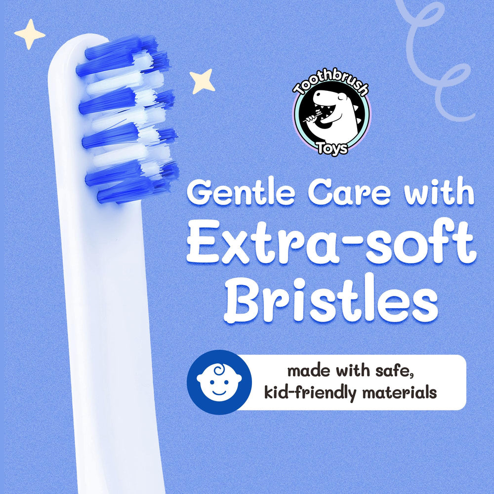QR code with interactive brushing video for kids toothbrush