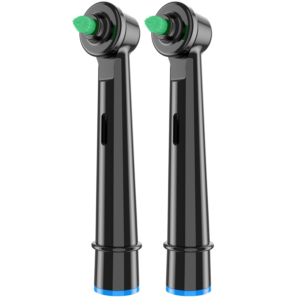 Interdental replacement toothbrush head for Oral-B Ortho and Power Tip with Dupont bristles
