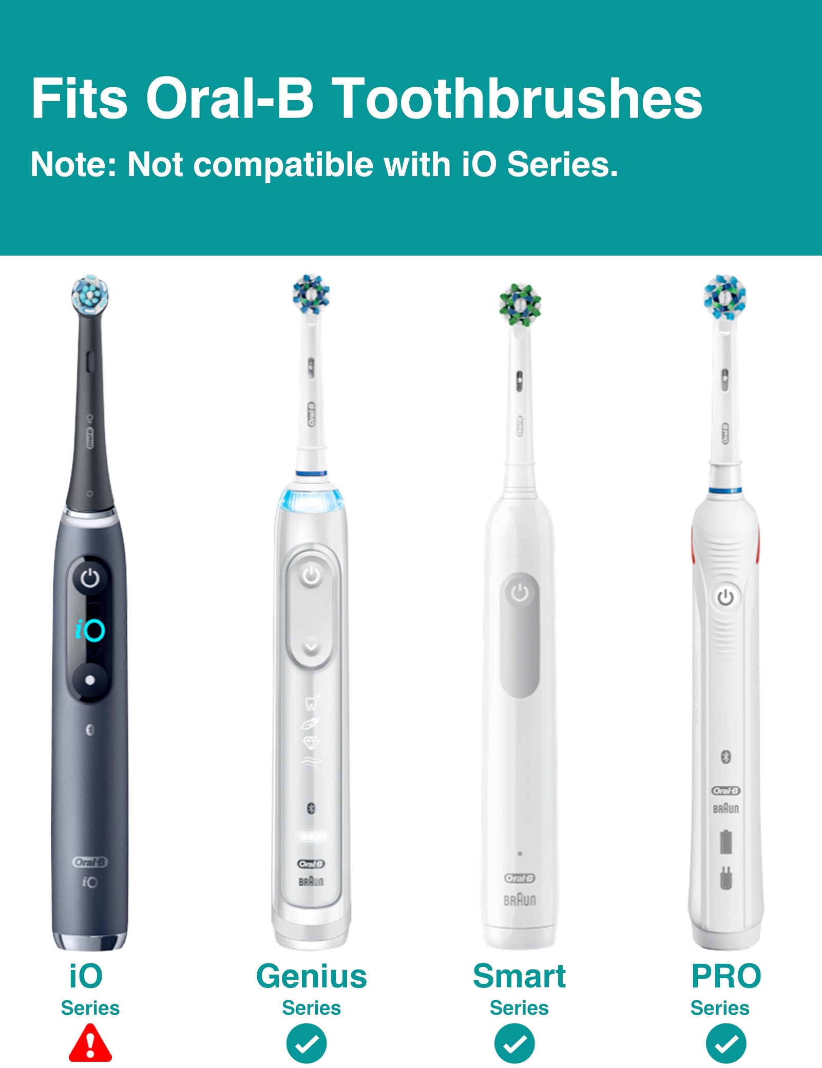 Dupont bristles on Oral-B interdental replacement head (gums friendly)