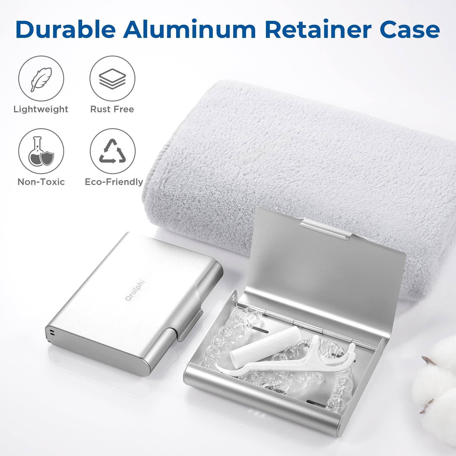 Durable aluminum alloy construction of retainer case