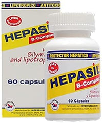 Interfarma Hepasil B-Complex bottle highlighting daily liver health support