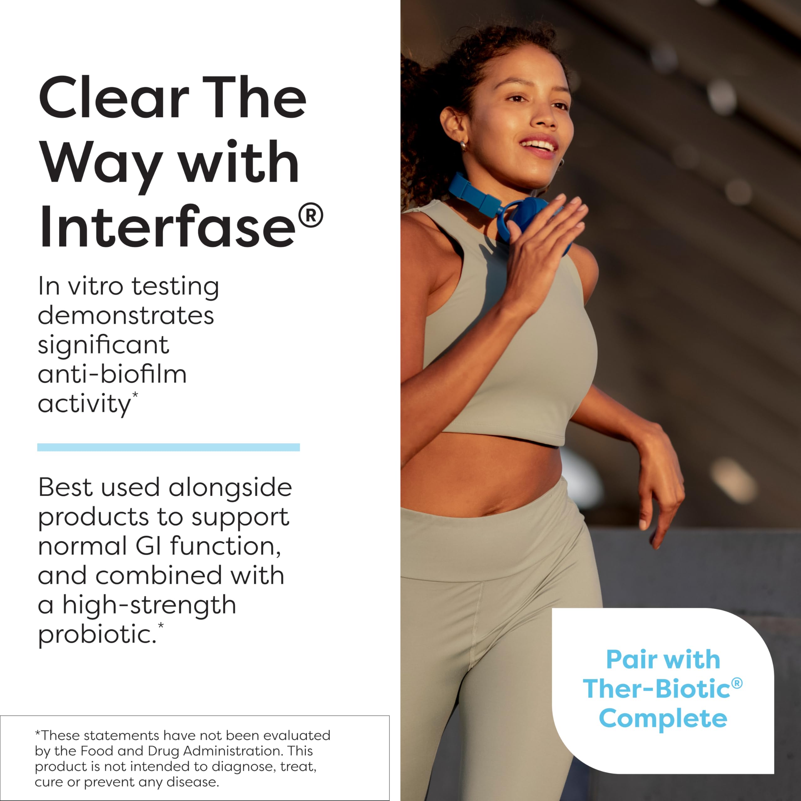 InterFase Plus ingredients panel