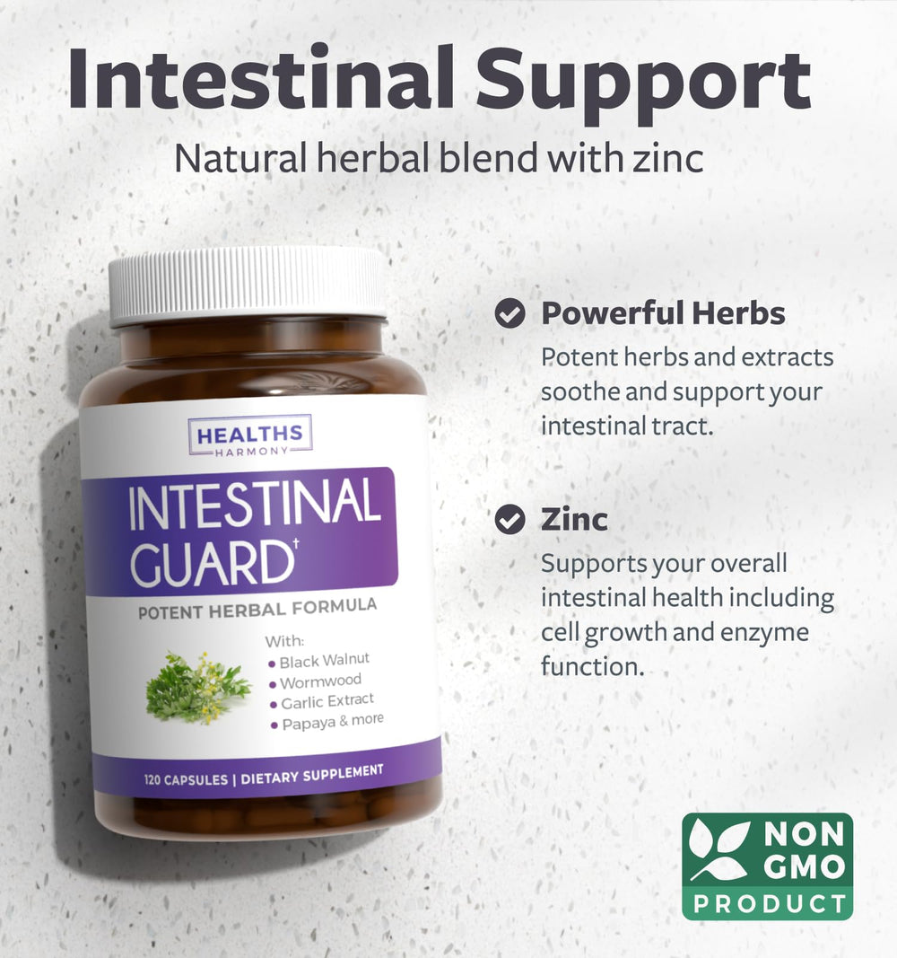 Wormwood herb used in Intestinal Guard formula