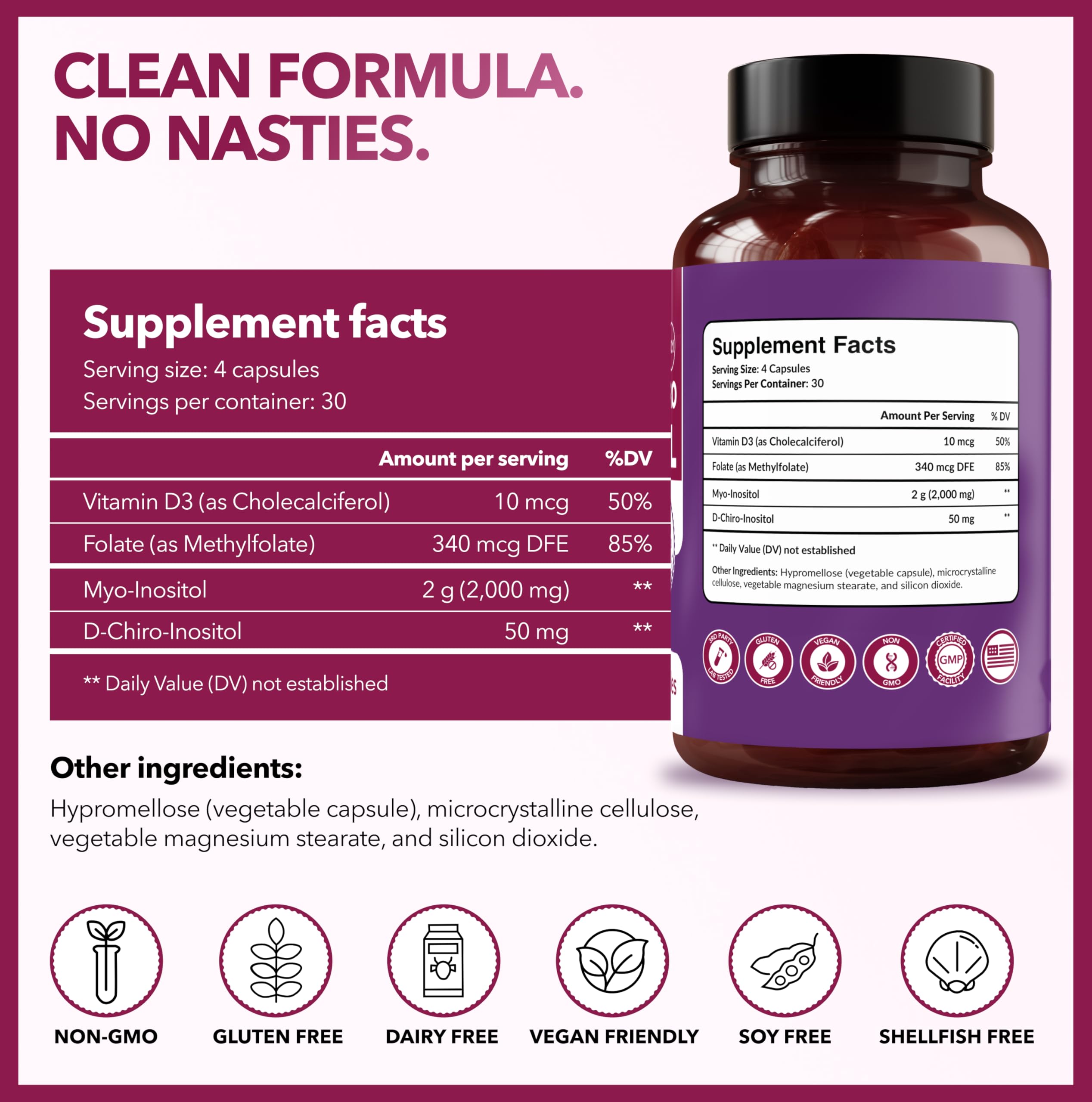 Intimate Rose quality seal and lab report representing third-party testing assurance