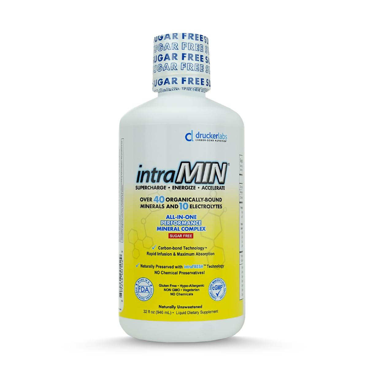 Drucker Labs intraMIN bottle front view