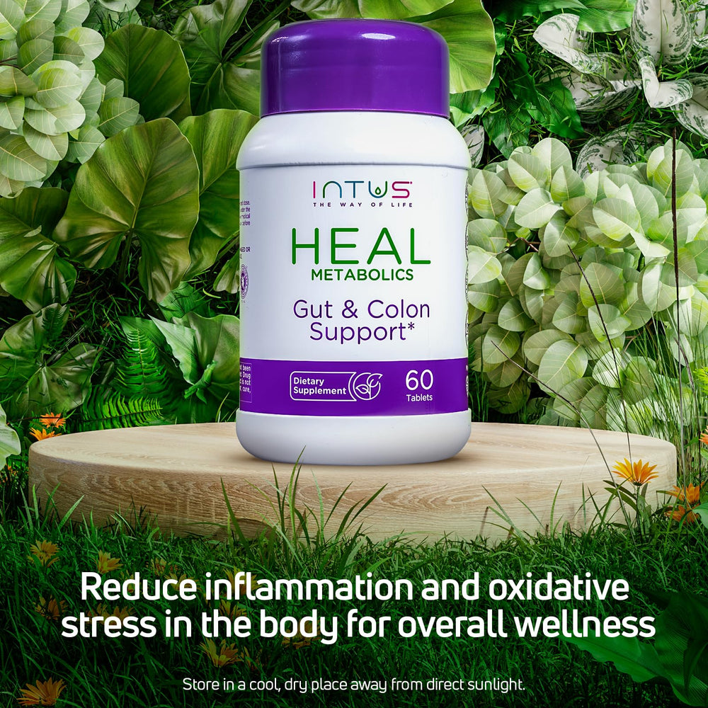Colon cleanse for women featuring Intus Heal product