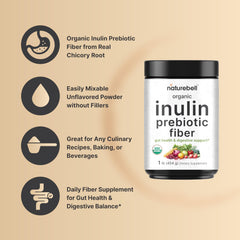 Inulin powder blends easily into coffee