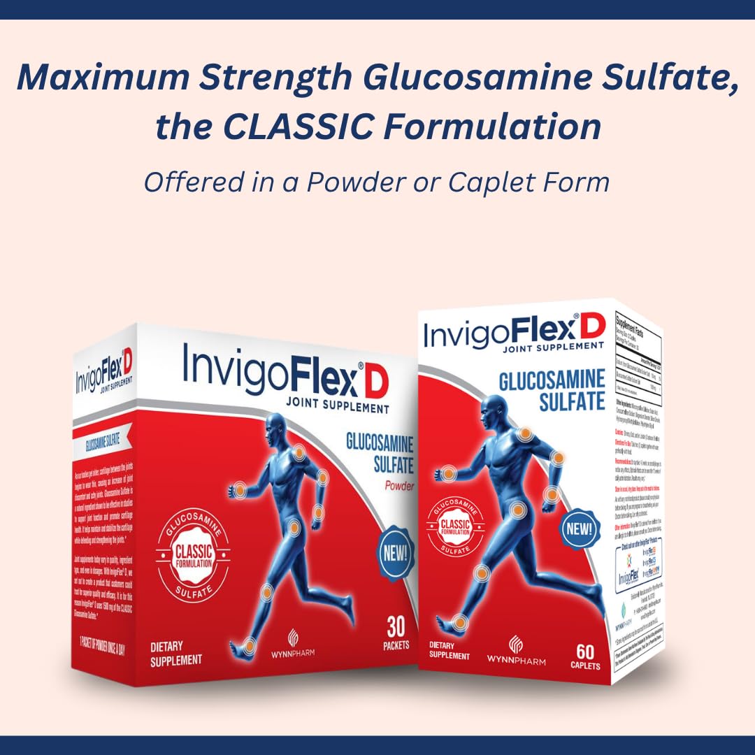 Active person using InvigoFlex D for joint support