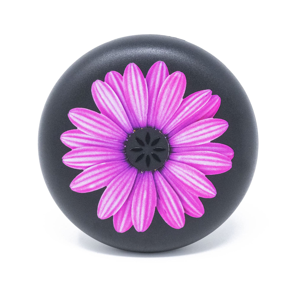 Purple Daisy Invisalign Aligner and Retainer Case - front view