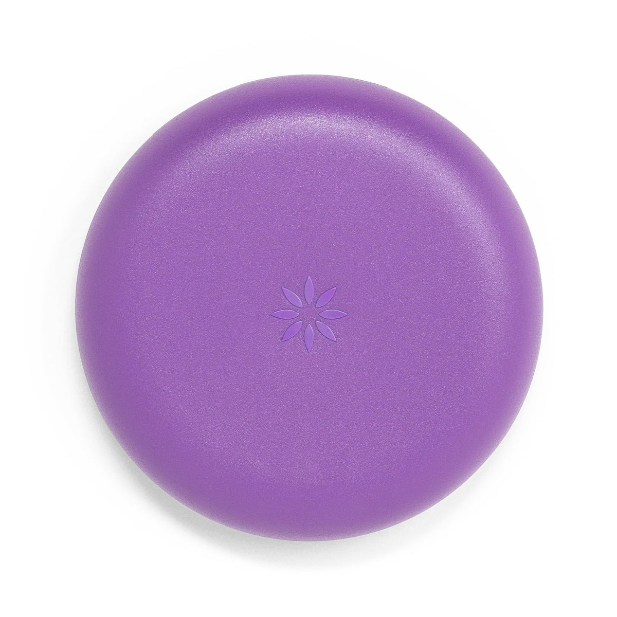 Purple INVISALIGN aligner and retainer case – front view
