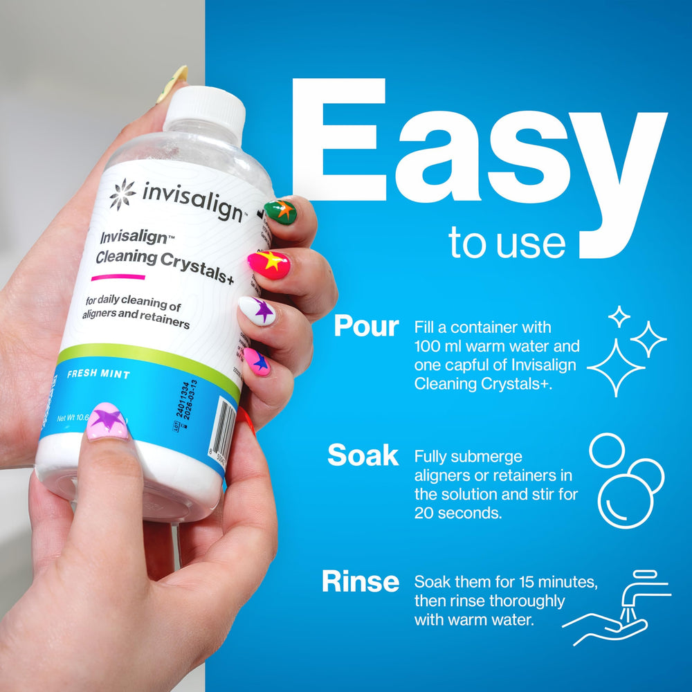 Invisalign Cleaning System+ accessories and case