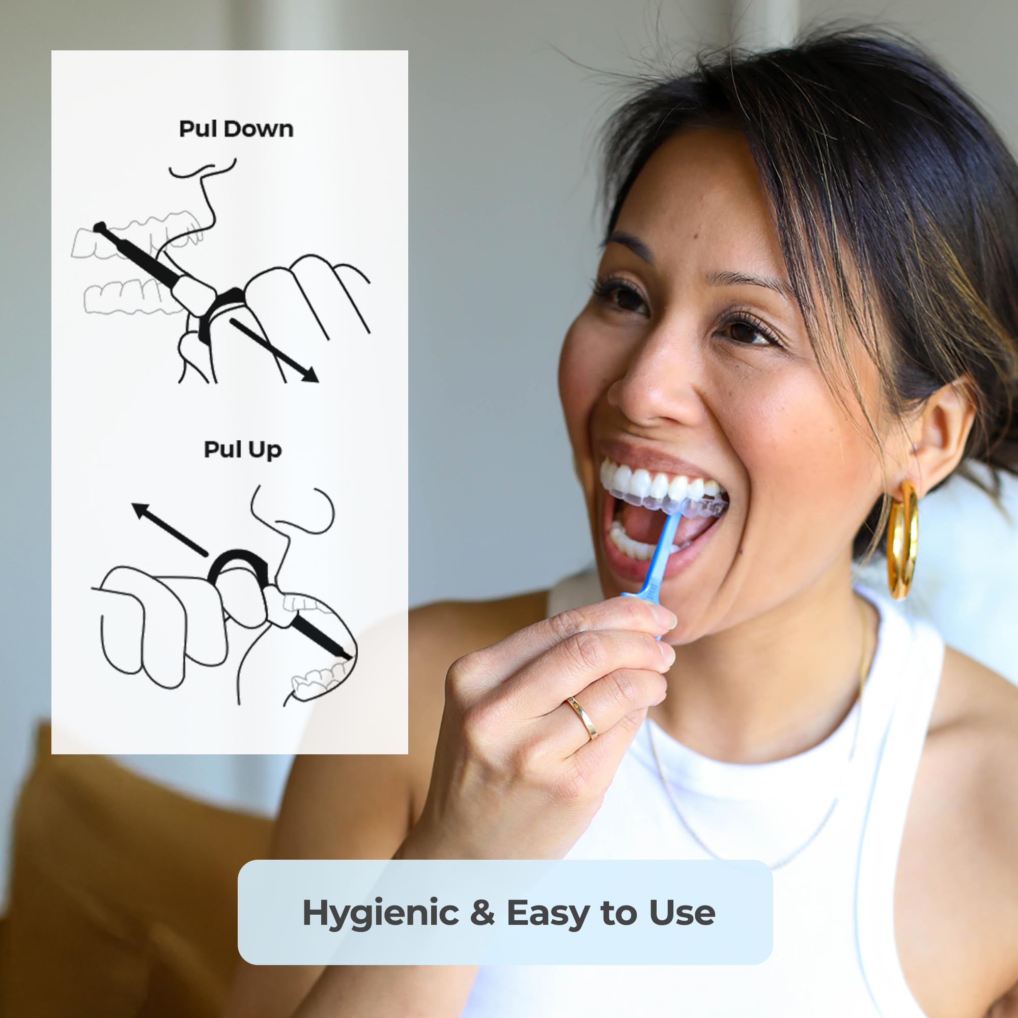 In-use with Invisalign clear aligners