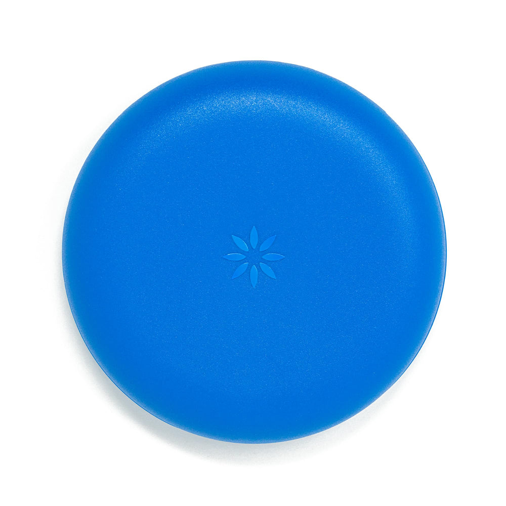 Royal Blue Invisalign aligner and retainer case - front view