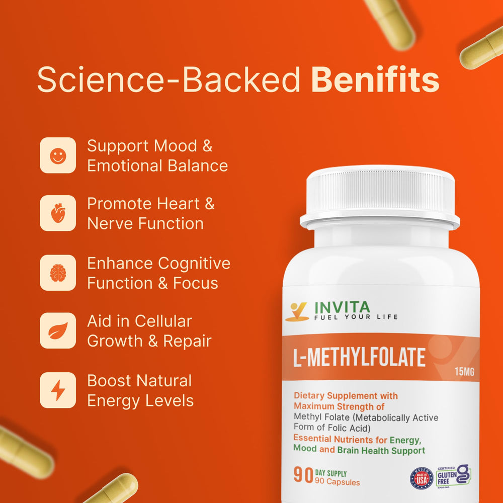 Allergen-free folate supplement packaging