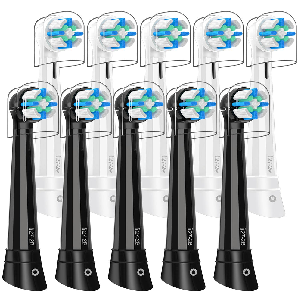 IO replacement heads 10-pack compatible with Oral-B IO 2-10 series