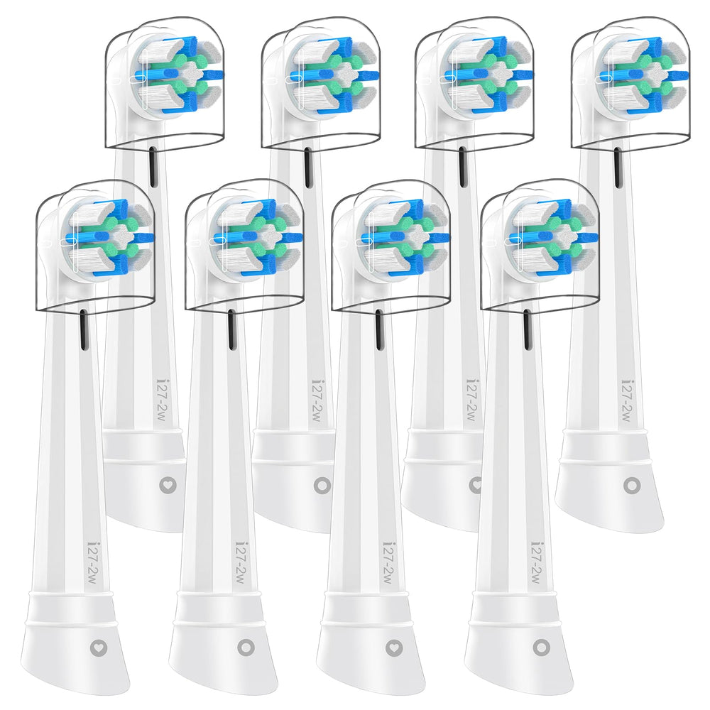 Six IO brush heads for Oral-B iO in white