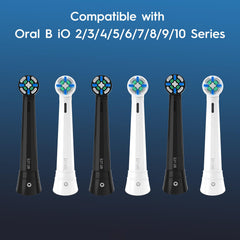 IO replacement heads compatible with Oral-B IO 2/3/4/5/6/7/8/9/10