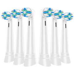 IO Replacement Heads for Oral-B IO Series - 6 white heads
