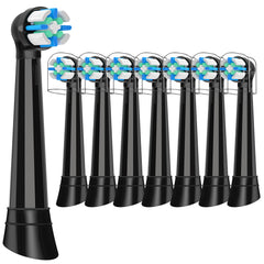 8-pack iO replacement heads in black for Oral-B iO Series 2–10
