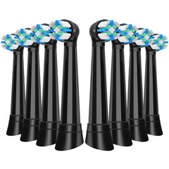 IO replacement heads compatible with Oral-B iO 2-10 series - black