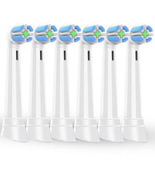 IO toothbrush replacement heads white 6-pack packaging