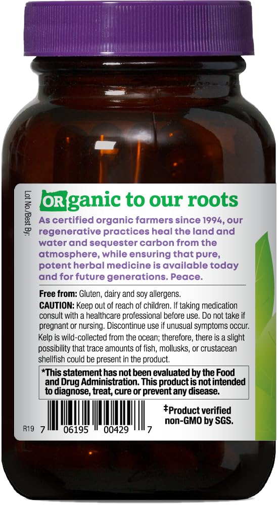 Kelp as a natural iodine source