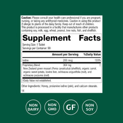 Iodomere bottle and packaging