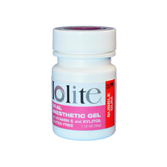 IOLITE gel applied to mouth sore
