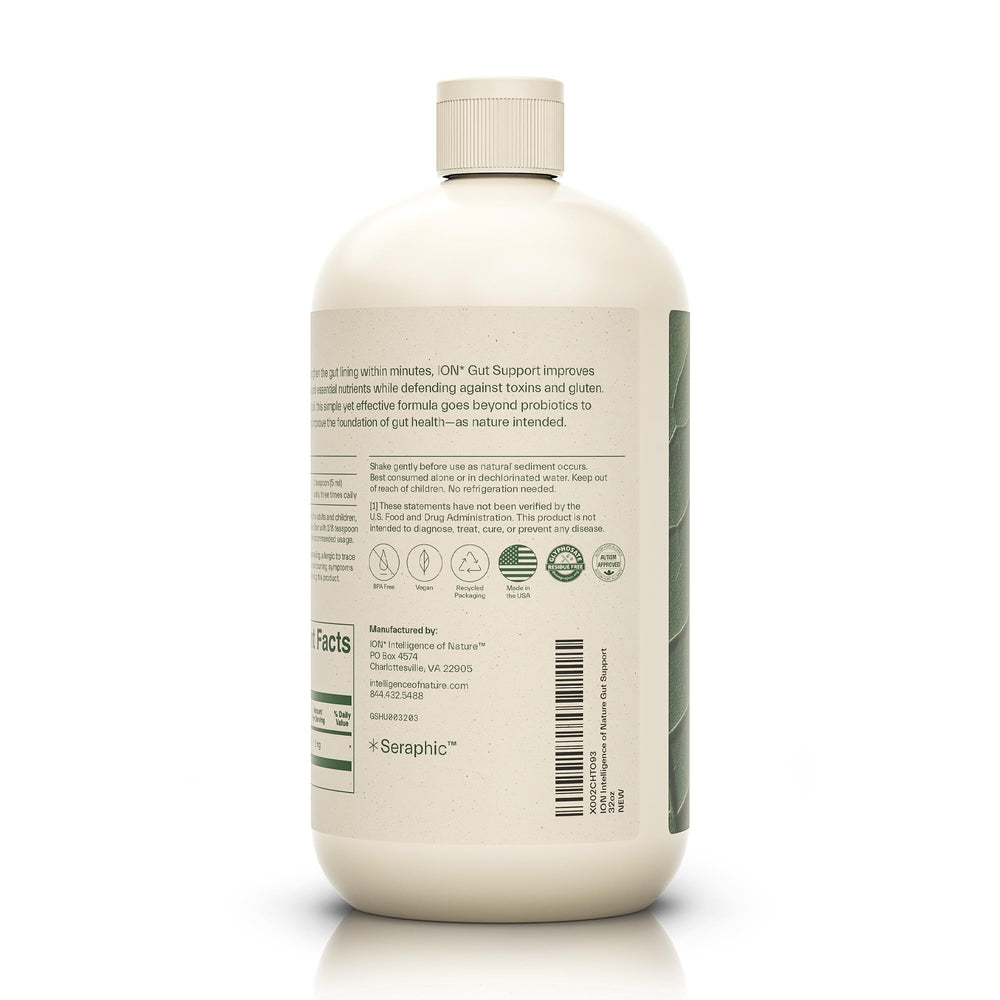 Label close-up showing ingredients and dosage