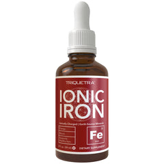 Ionic Liquid Iron Supplement bottle label showing 236 servings