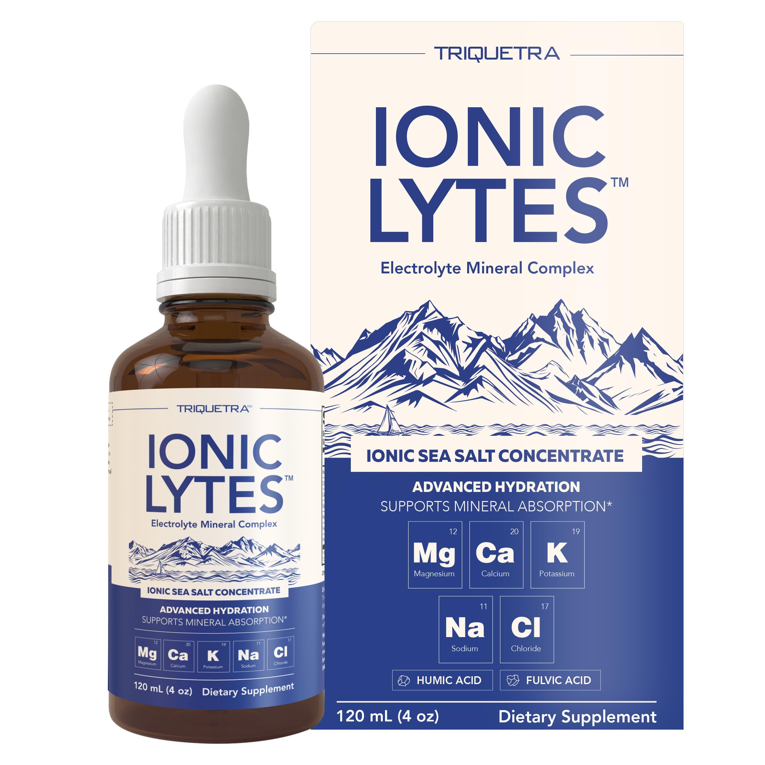 Ionic Lytes Electrolyte Mineral Complex 4 oz bottle