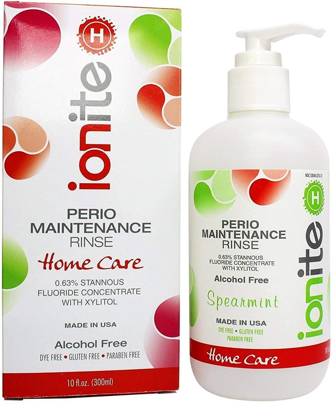 Mixing cup/shaker included with Ionite-H mouthwash