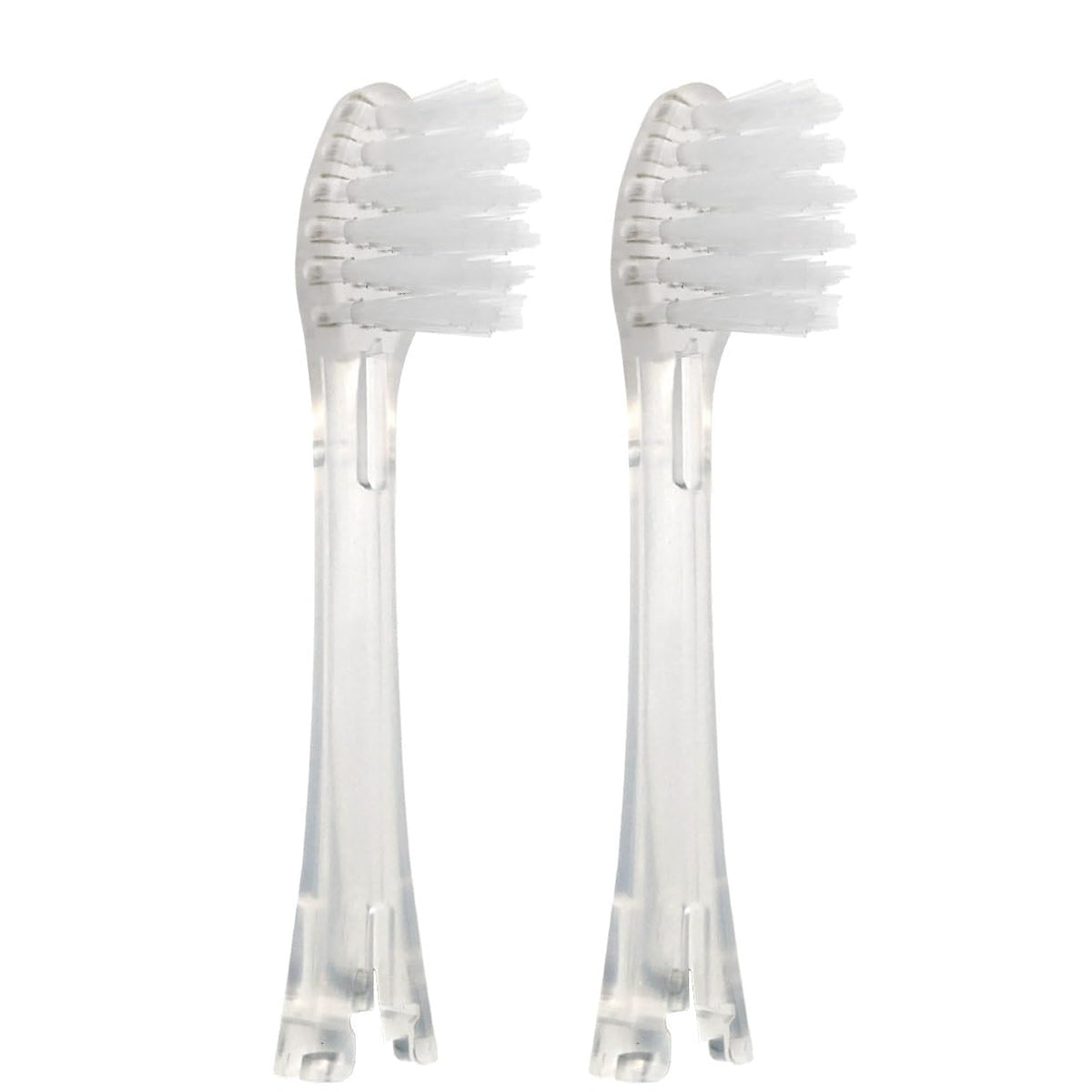 IONPA Compact Clear Replacement Brush Head – 2pcs Pack, Made in Japan