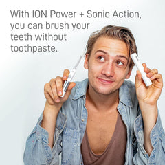 Smart 2-minute brushing timer on IONPA DM