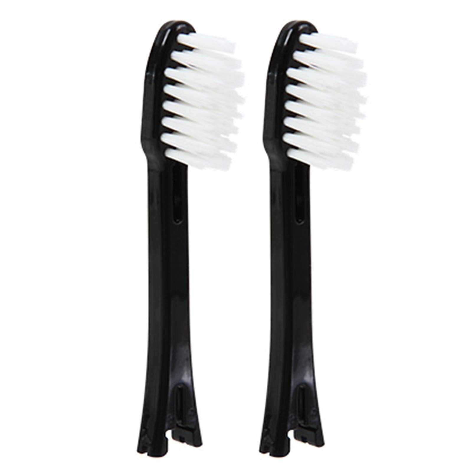 IONPA Regular Black Replacement Brush Head - 2pcs Pack, Made in Japan