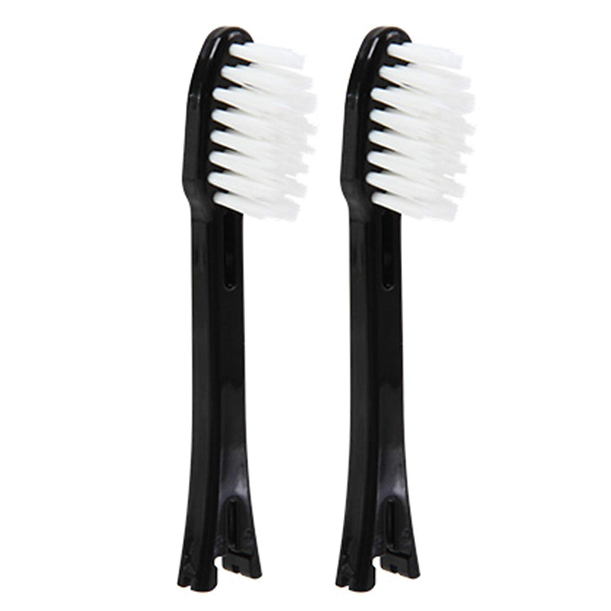IONPA Regular Black Replacement Brush Head - 2pcs Pack, Made in Japan