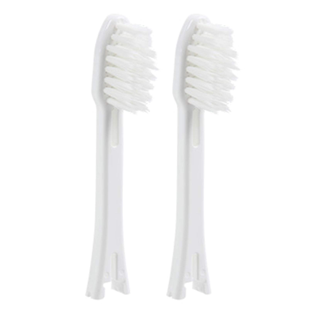 IONPA Regular White Replacement Brush Head - 2pcs Pack, Extended Filament, Floss Action