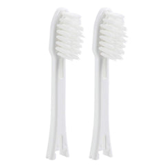 IONPA Regular White Replacement Brush Head - 2pcs Pack, Extended Filament, Floss Action
