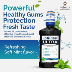 ioRinse Ultra 1L bottle on surface