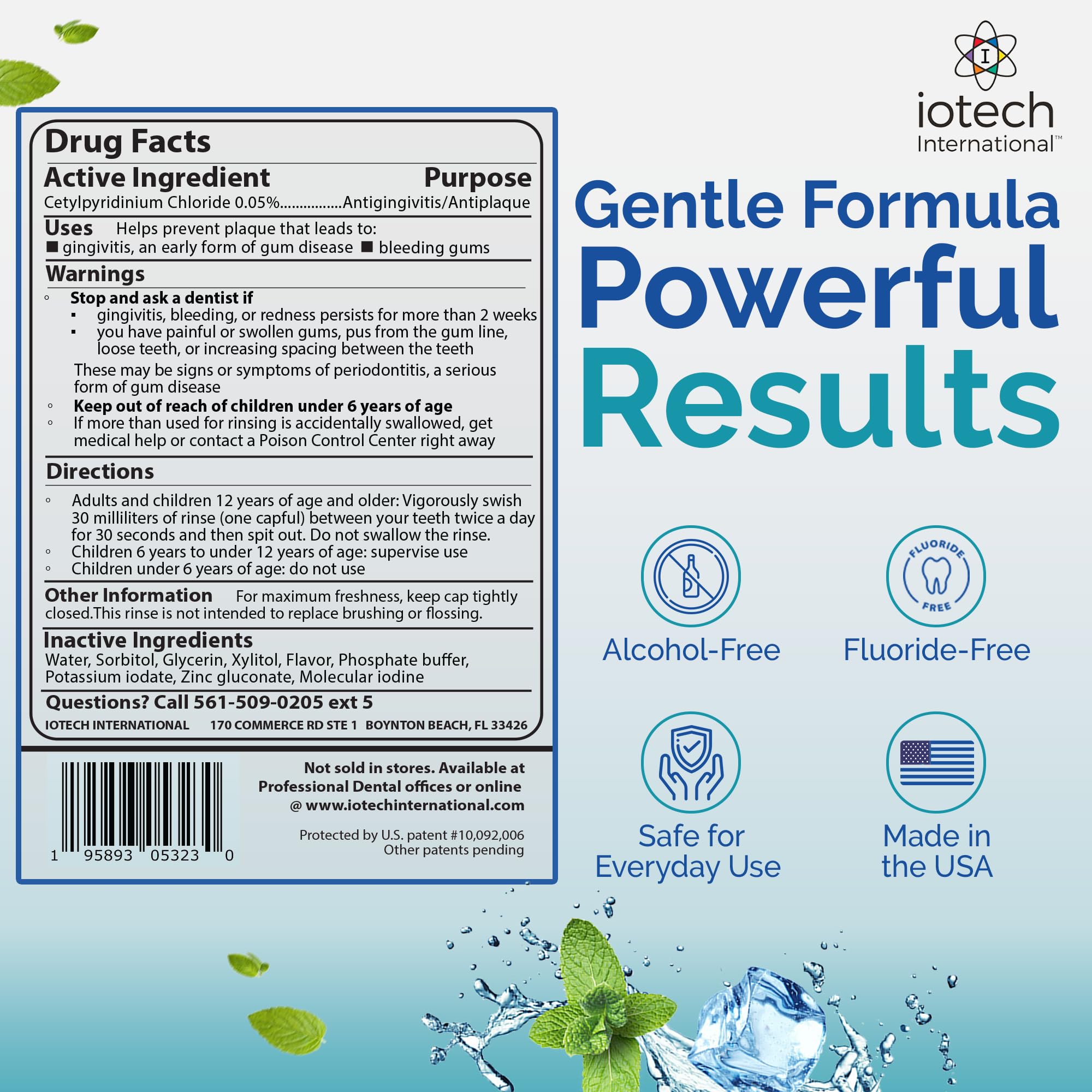 ioRinse Ultra for long-lasting fresh breath