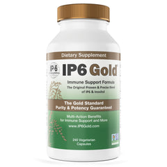 IP6 Gold Immune Support Formula 240 vegetarian capsules – product hero image