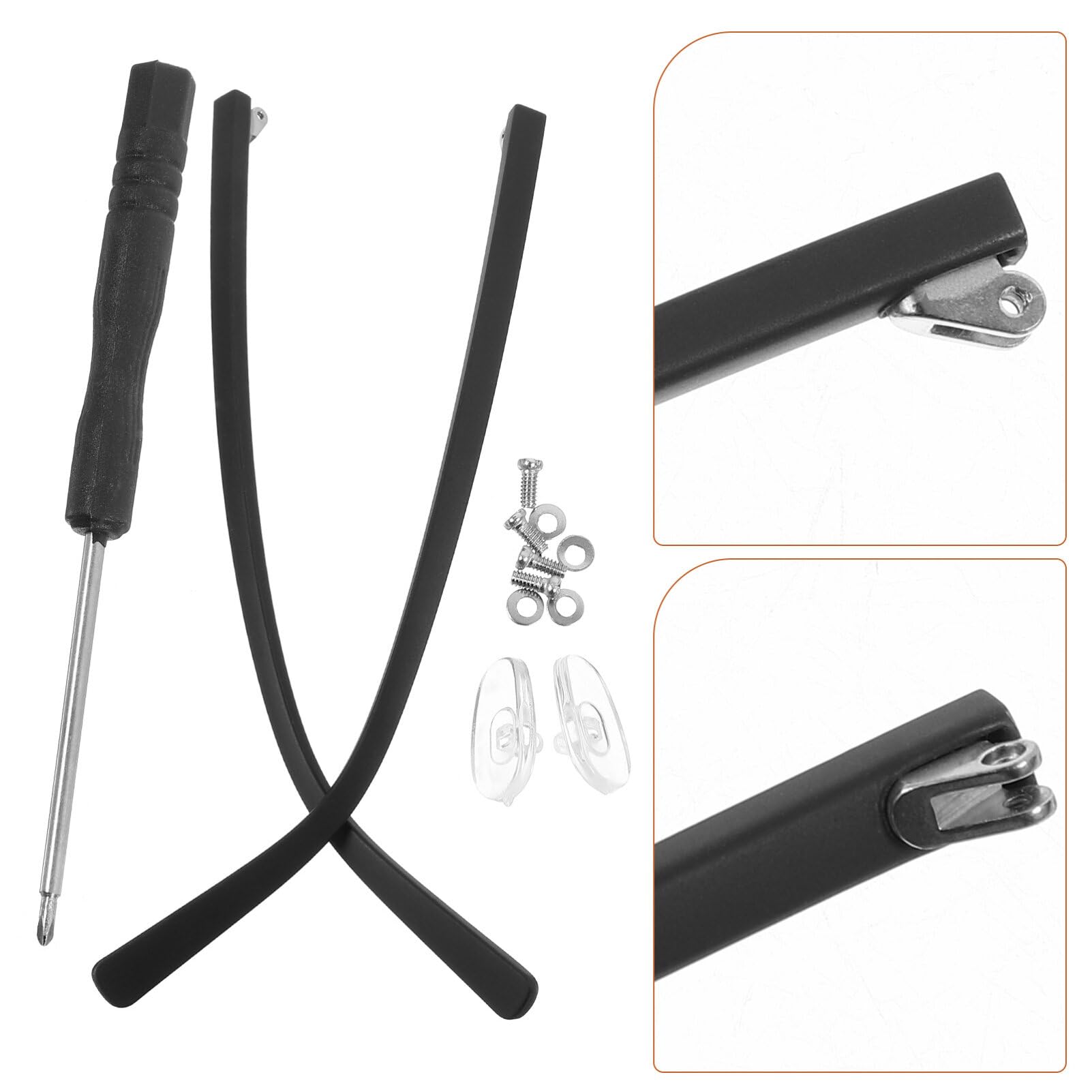 Universal compatibility with multiple eyeglass frames